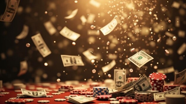 Caribbean Stud Poker hand payout table and betting options at wartoto